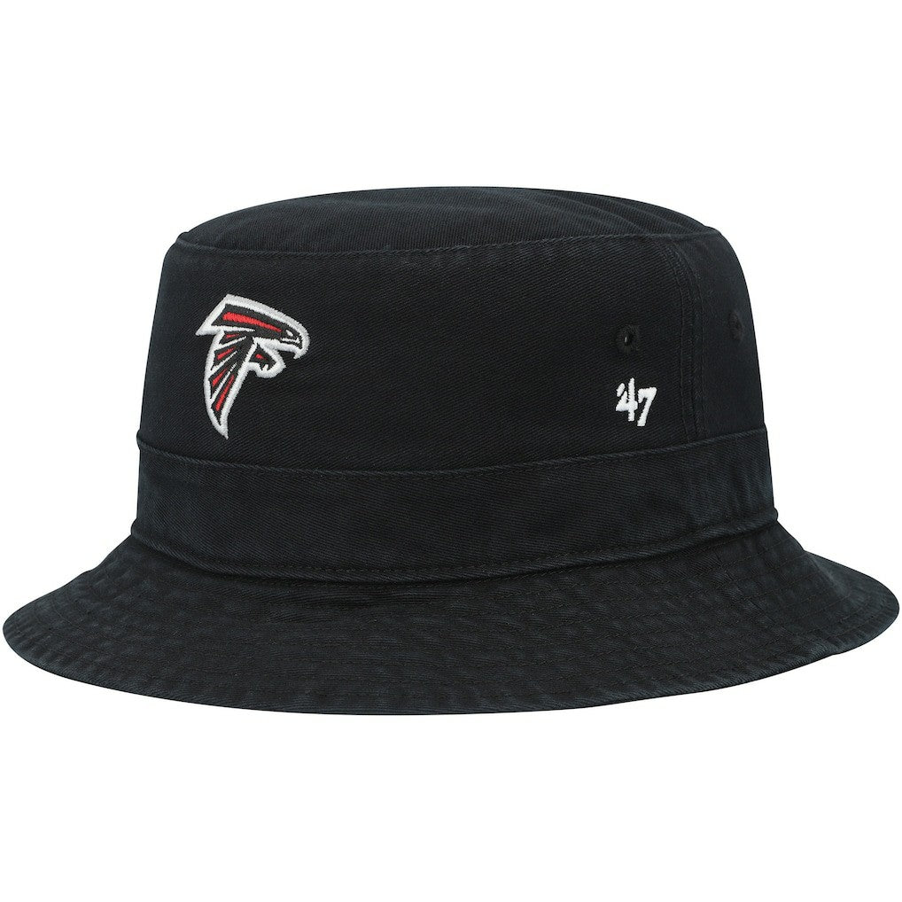 Atlanta Falcons '47 Primary Bucket Hat - Black Hats