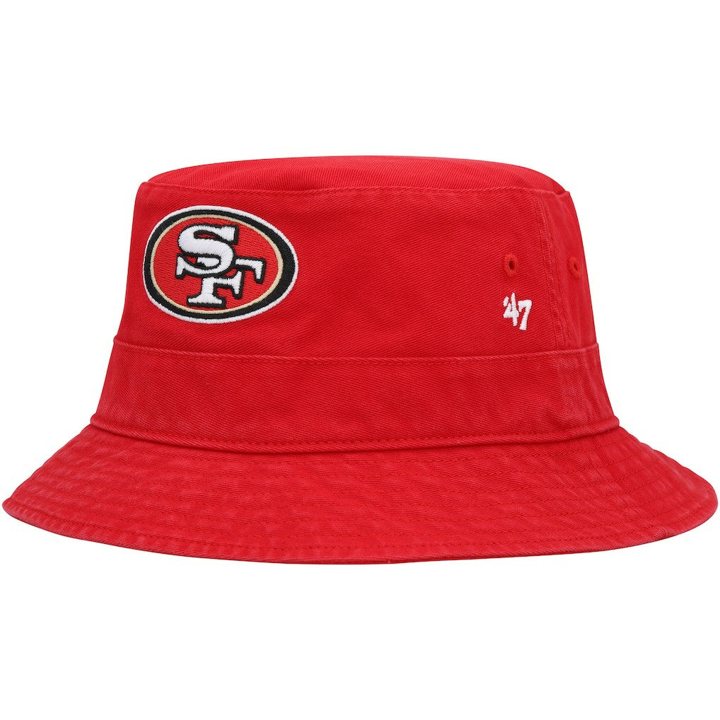 San Francisco 49ers '47 Primary Bucket Hat - Scarlet Hats