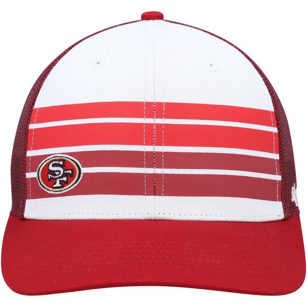 San Francisco 49ers '47 Youth Cove Trucker Snapback Hat - White/Scarlet Hats