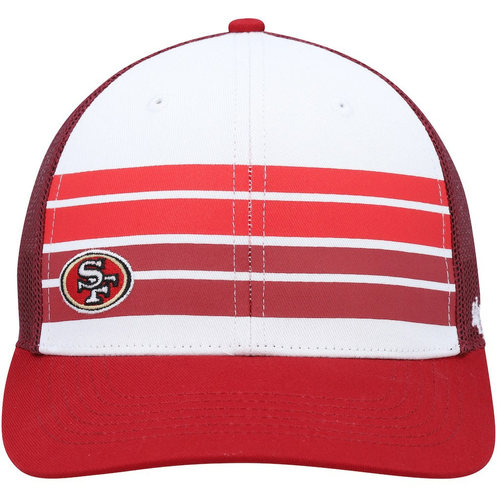 San Francisco 49ers '47 Youth Cove Trucker Snapback Hat - White/Scarlet Hats
