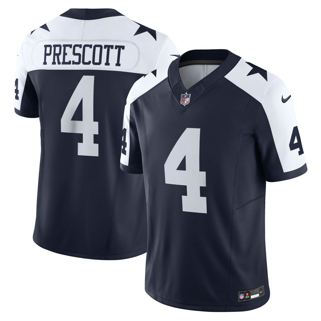 Dak Prescott Dallas Cowboys Vapor F.U.S.E. Limited Jersey - Navy Jerseys