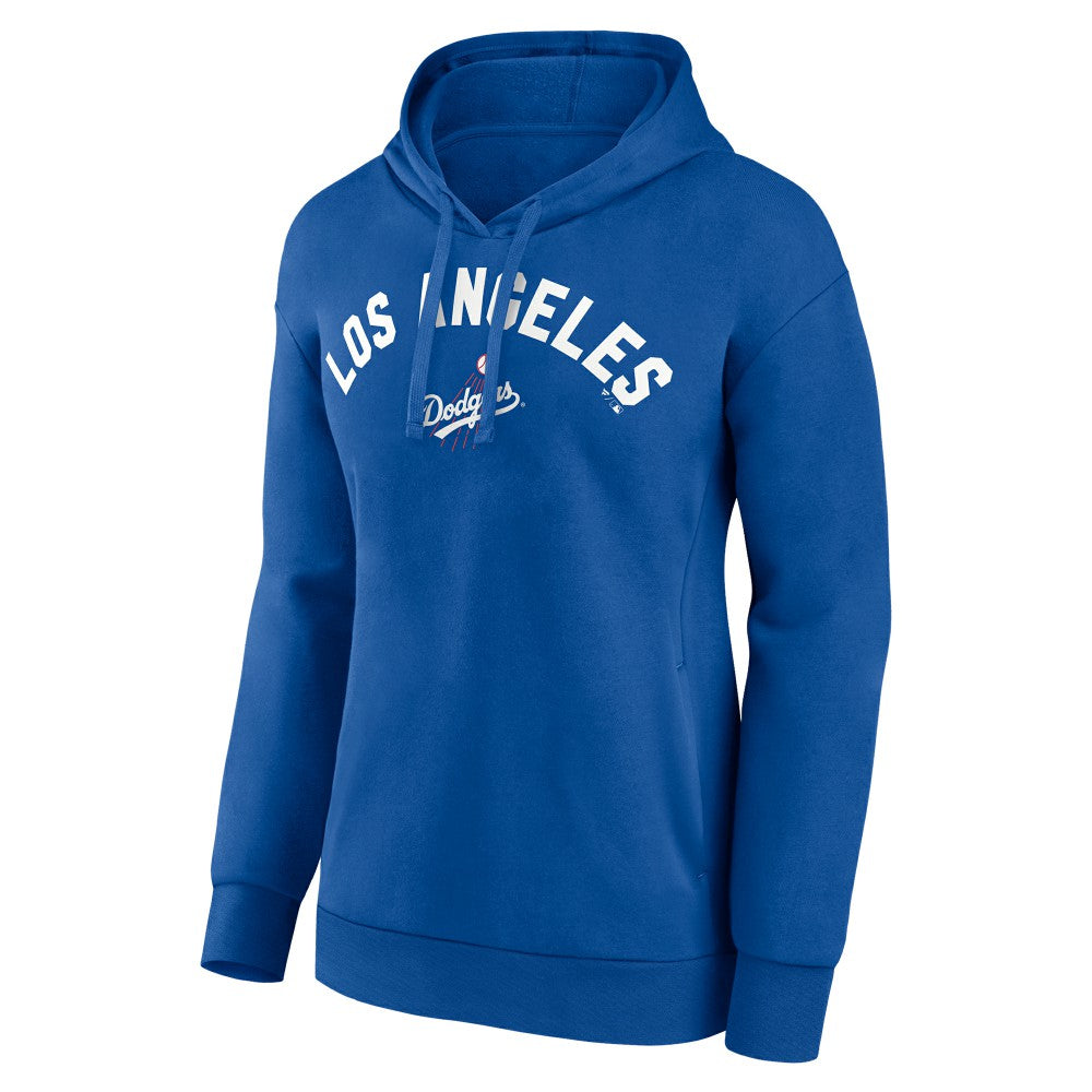 Los Angeles Dodgers Women's Personalized Cooperstown Collection Winning Streak Pullover Hoodie - Royal Hoodies