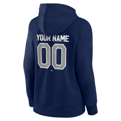 New York Yankees Women's Personalized Team Winning Streak Pullover Hoodie - Navy Hoodies