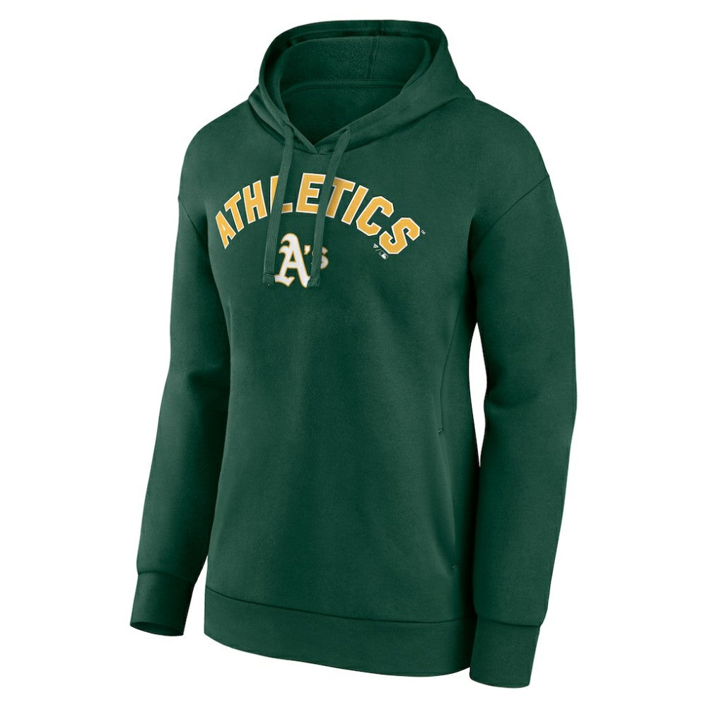 Athletics Women's Personalized Team Winning Streak Pullover Hoodie - Green Hoodies