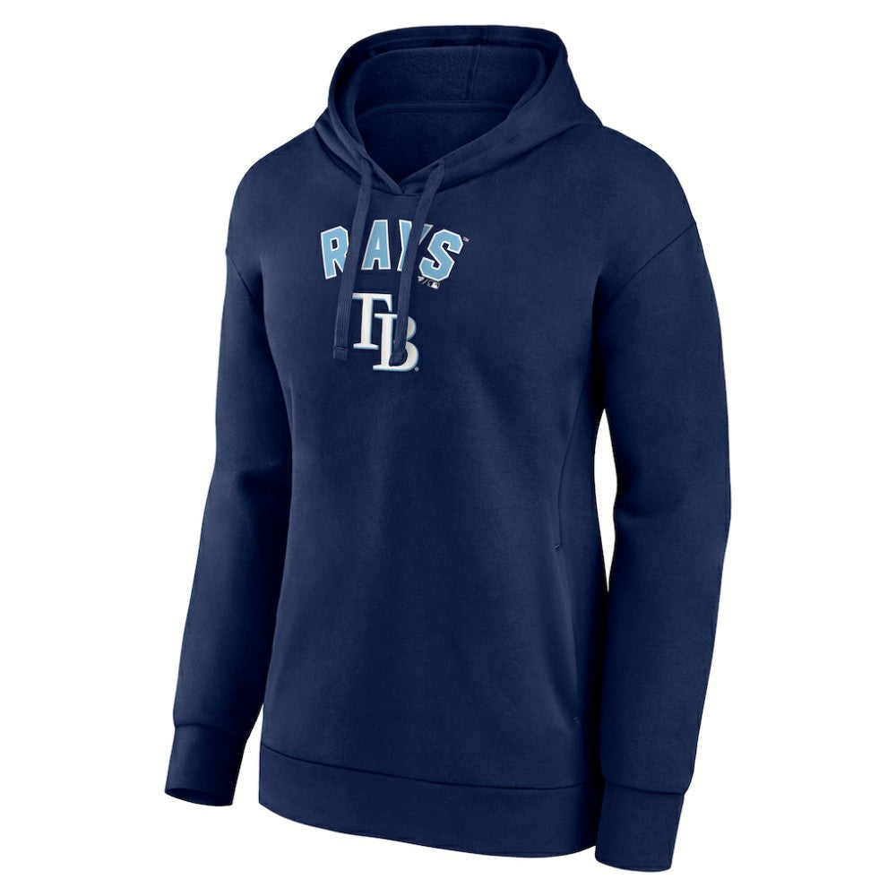 Tampa Bay Rays Women's Personalized Team Winning Streak Pullover Hoodie - Navy Hoodies