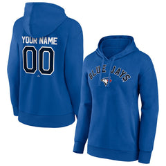 Toronto Blue Jays Women's Personalized Team Winning Streak Pullover Hoodie - Royal Hoodies