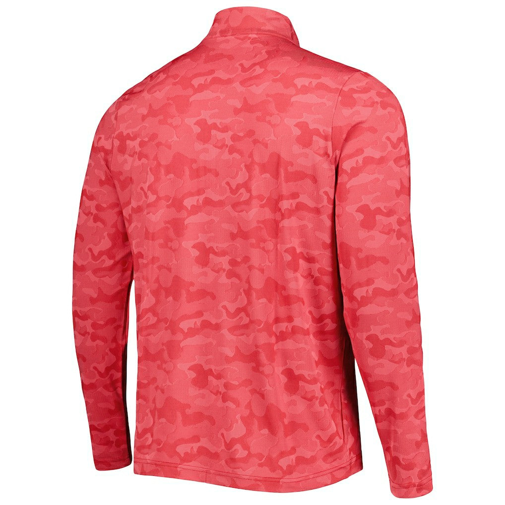 Arizona Cardinals Antigua Brigade Throwback Quarter-Zip Top - Red Tops