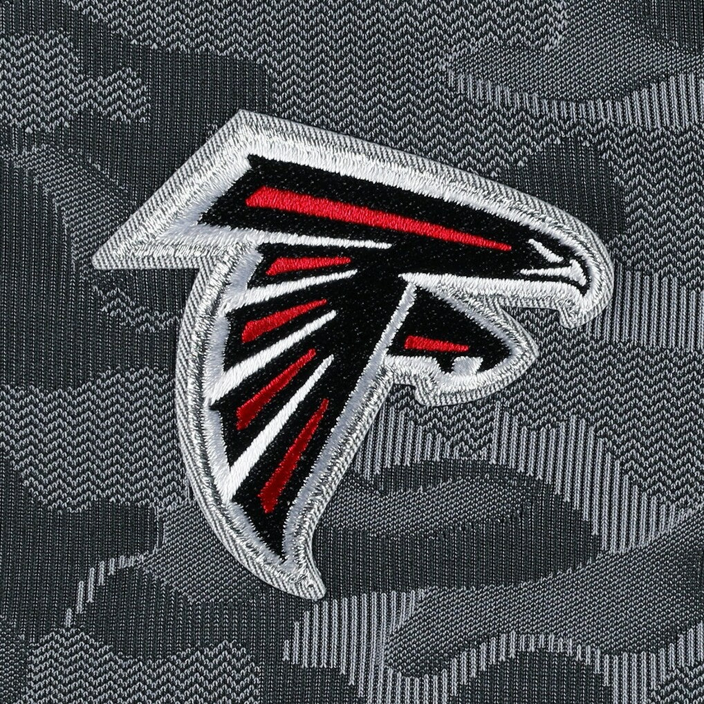 Atlanta Falcons Antigua Brigade Quarter-Zip Sweatshirt - Black Sweatshirts