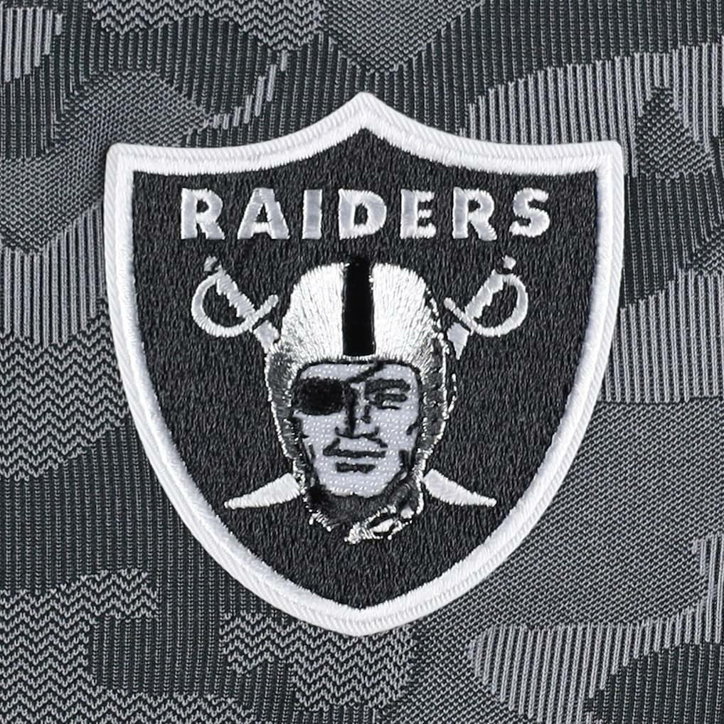 Las Vegas Raiders Antigua Brigade Quarter-Zip Sweatshirt - Black Sweatshirts