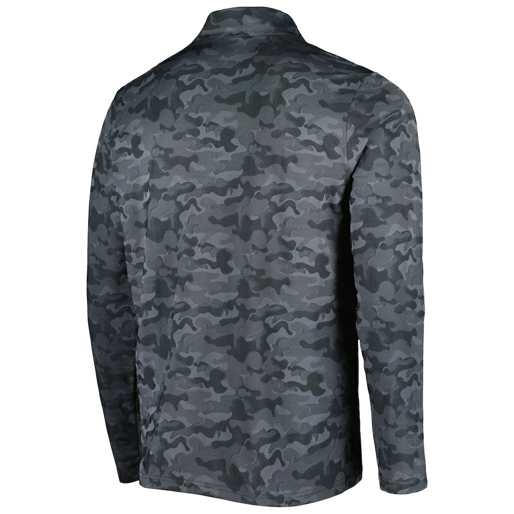 Pittsburgh Steelers Antigua Brigade Quarter-Zip Sweatshirt - Black Sweatshirts