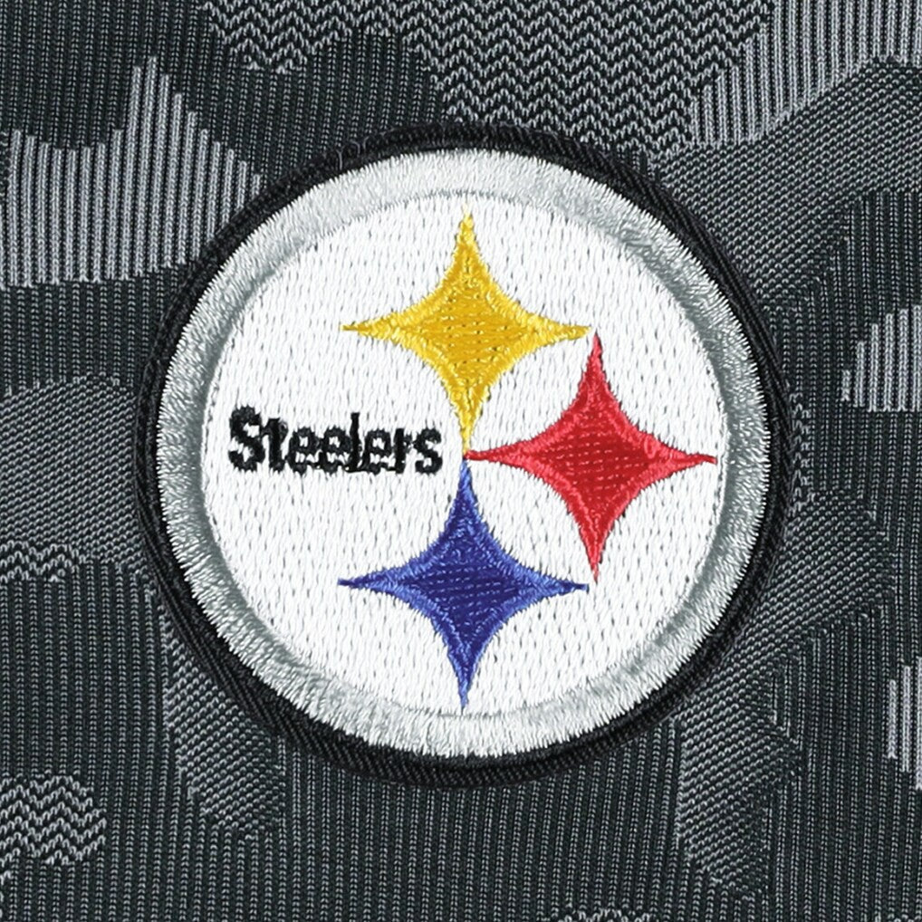 Pittsburgh Steelers Antigua Brigade Quarter-Zip Sweatshirt - Black Sweatshirts