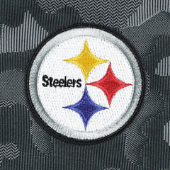 Pittsburgh Steelers Antigua Brigade Quarter-Zip Sweatshirt - Black Sweatshirts
