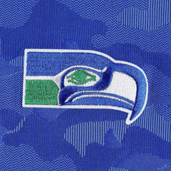 Seattle Seahawks Antigua Brigade Throwback Quarter-Zip Top - Royal Tops