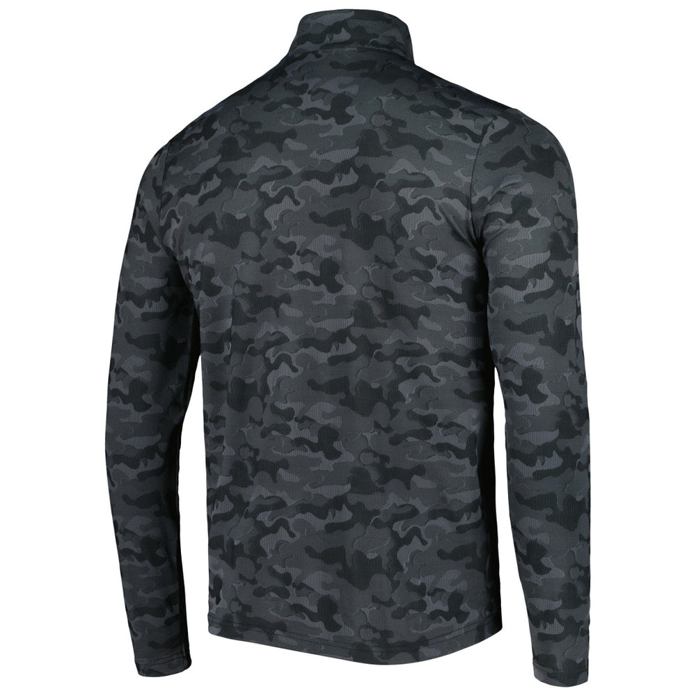 Tampa Bay Buccaneers Antigua Brigade Quarter-Zip Sweatshirt - Black Sweatshirts