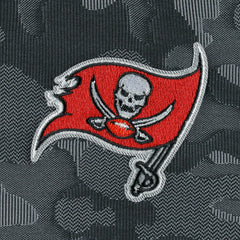 Tampa Bay Buccaneers Antigua Brigade Quarter-Zip Sweatshirt - Black Sweatshirts