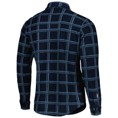 New England Patriots Antigua Industry Flannel Button-Up Shirt Jacket - Navy Jackets