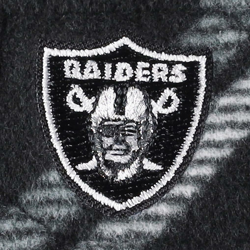 Las Vegas Raiders Antigua Industry Flannel Button-Up Shirt Jacket - Black Jackets