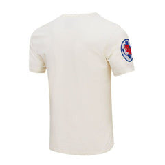Texas Rangers Pro Standard Cooperstown Collection Old English T-Shirt - Cream T-shirts