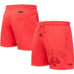 Atlanta Braves Pro Standard Triple Red Classic Shorts Shorts