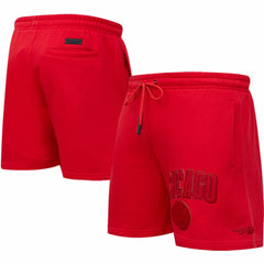 Chicago Cubs Pro Standard Triple Red Classic Shorts Shorts