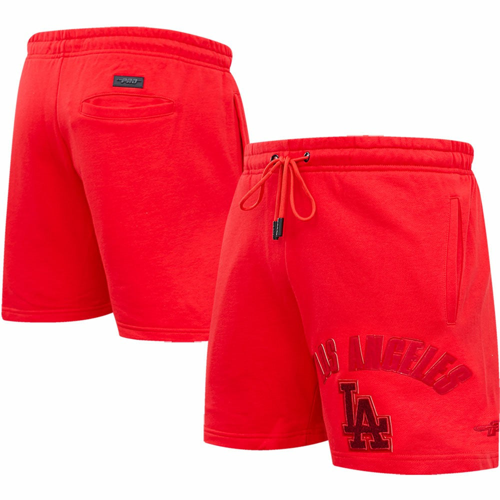 Los Angeles Dodgers Pro Standard Triple Red Classic Shorts Shorts