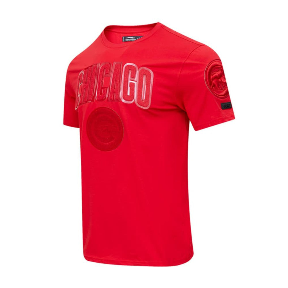 Chicago Cubs Pro Standard Classic Triple Red T-Shirt T-shirts