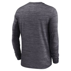 Las Vegas Raiders Sideline Team Velocity Performance Long Sleeve T-Shirt - Black T-shirts