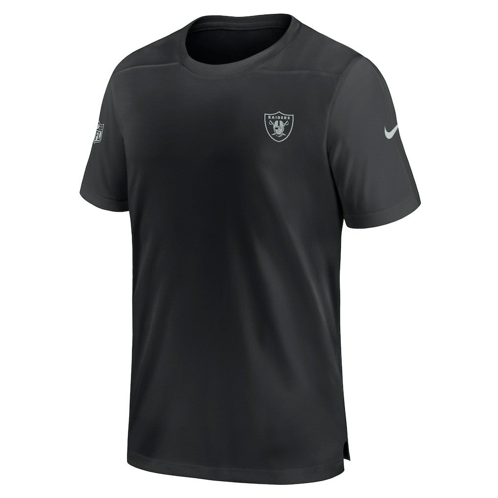 Las Vegas Raiders Sideline Coach Performance T-Shirt - Black T-shirts
