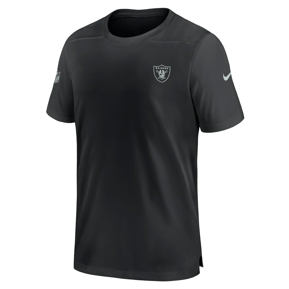 Las Vegas Raiders Sideline Coach Performance T-Shirt - Black T-shirts