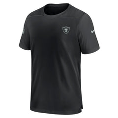Las Vegas Raiders Sideline Coach Performance T-Shirt - Black T-shirts