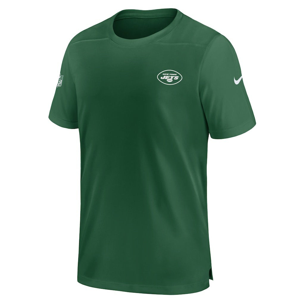 New York Jets Sideline Coach Performance T-Shirt - Green T-shirts