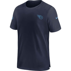 Tennessee Titans Sideline Coach Performance T-Shirt - Navy T-shirts