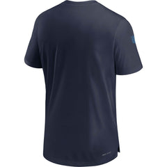 Tennessee Titans Sideline Coach Performance T-Shirt - Navy T-shirts