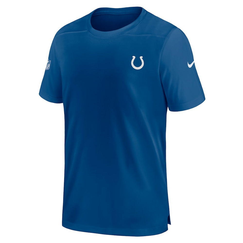 Indianapolis Colts Sideline Coach Performance T-Shirt - Royal T-shirts