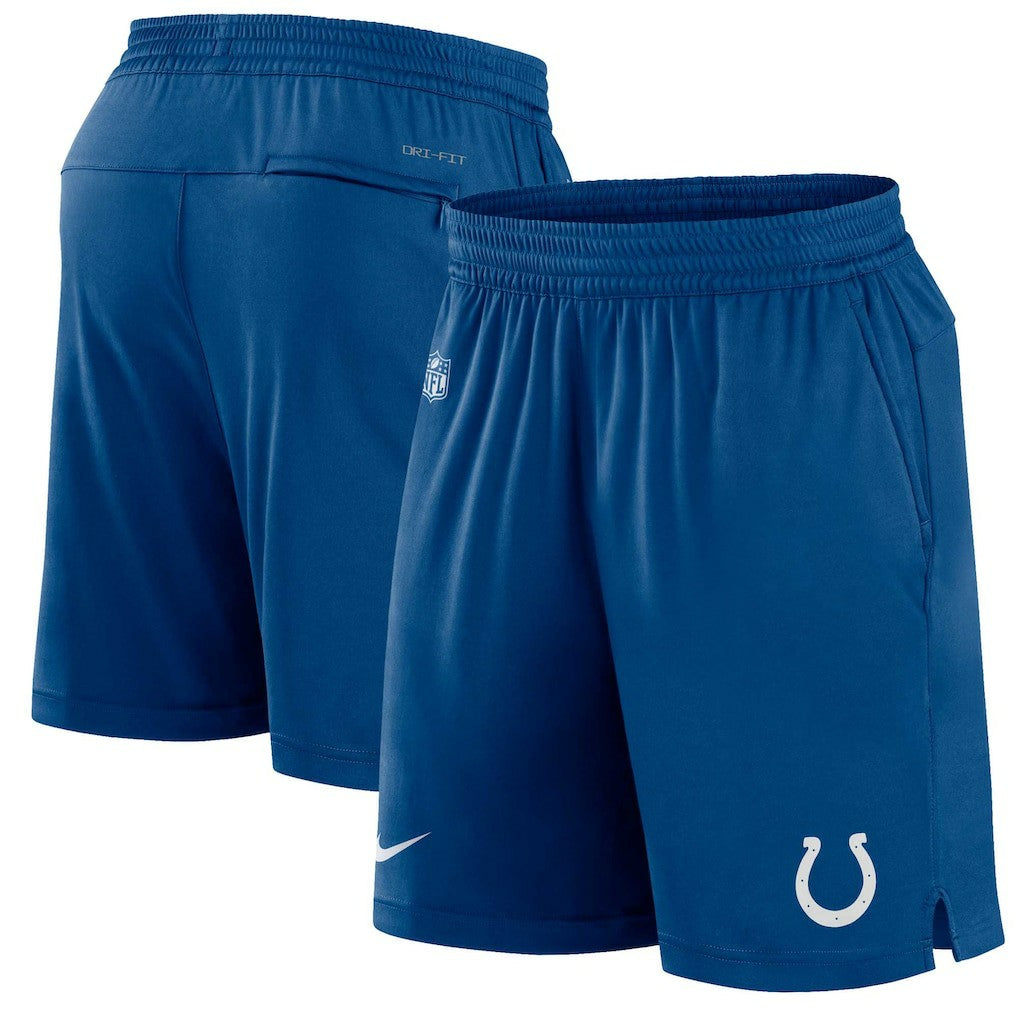 Indianapolis Colts Sideline Performance Shorts - Royal Shorts