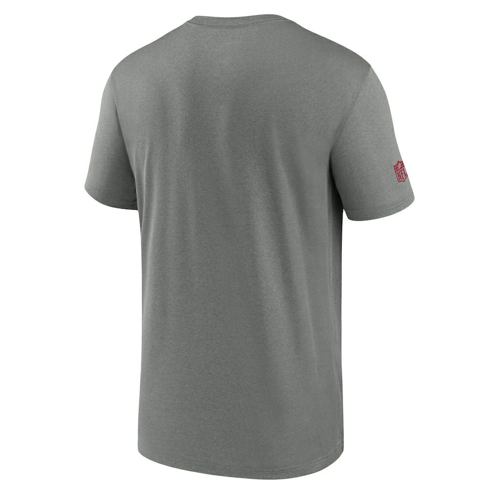 Arizona Cardinals Sideline Legend Performance T-Shirt - Heather Gray T-shirts