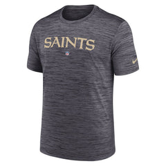 New Orleans Saints Velocity Performance T-Shirt - Black T-shirts
