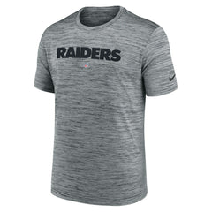 Las Vegas Raiders Velocity Performance T-Shirt - Gray T-shirts