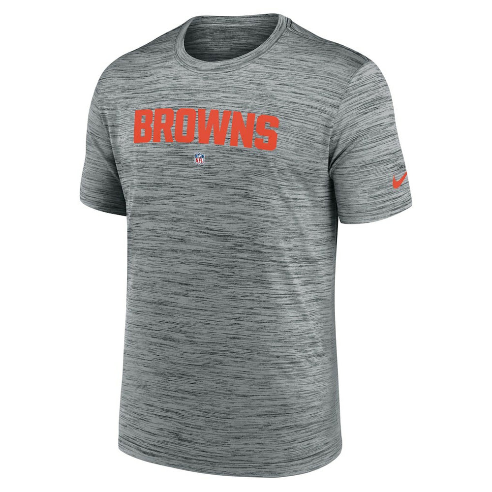 Cleveland Browns Velocity Performance T-Shirt - Gray T-shirts
