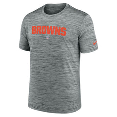 Cleveland Browns Velocity Performance T-Shirt - Gray T-shirts