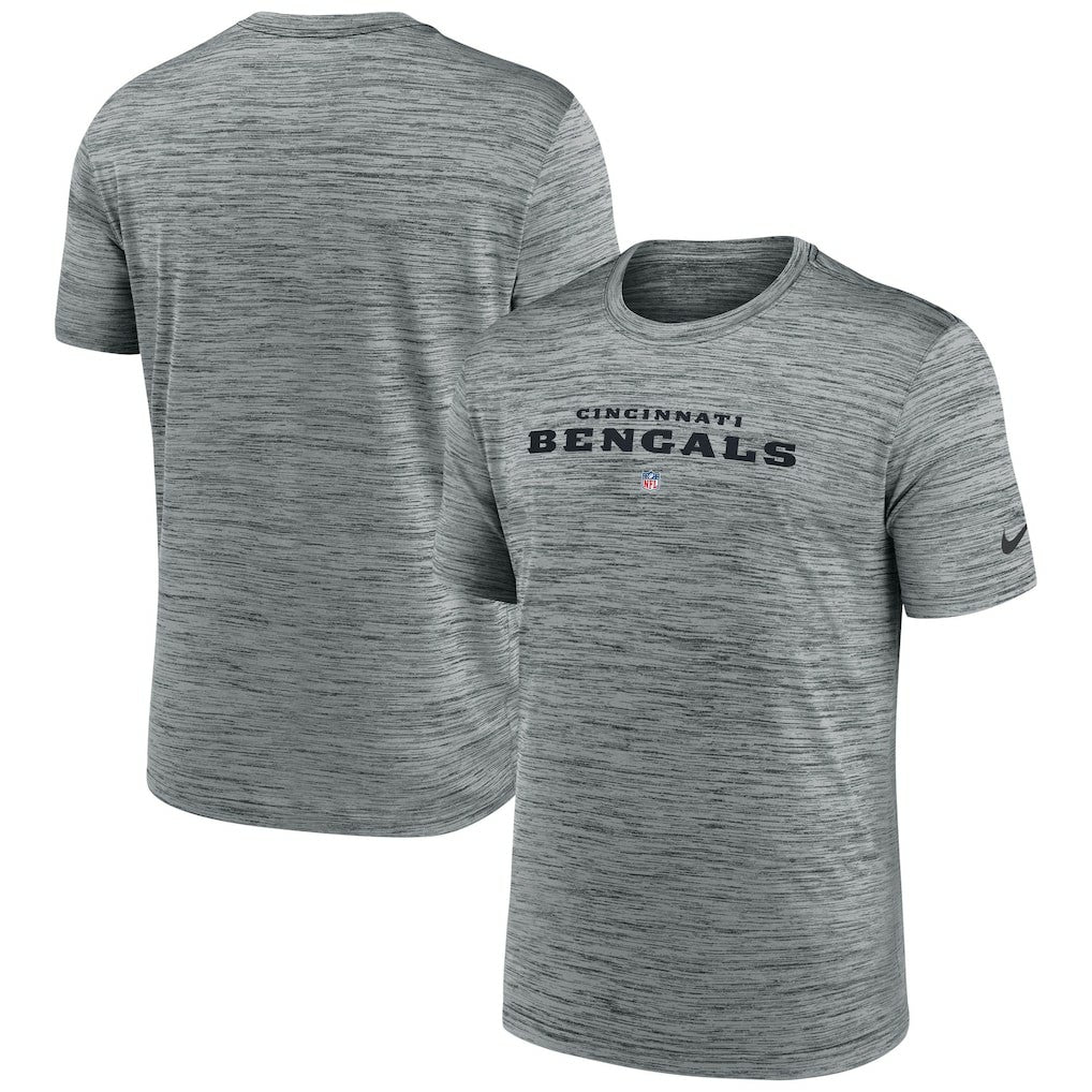 Cincinnati Bengals Velocity Performance T-Shirt - Gray T-shirts