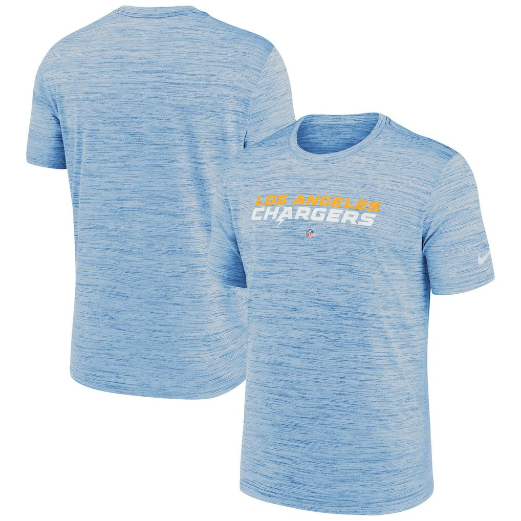 Los Angeles Chargers Velocity Performance T-Shirt - Powder Blue T-shirts