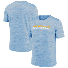 Los Angeles Chargers Velocity Performance T-Shirt - Powder Blue T-shirts
