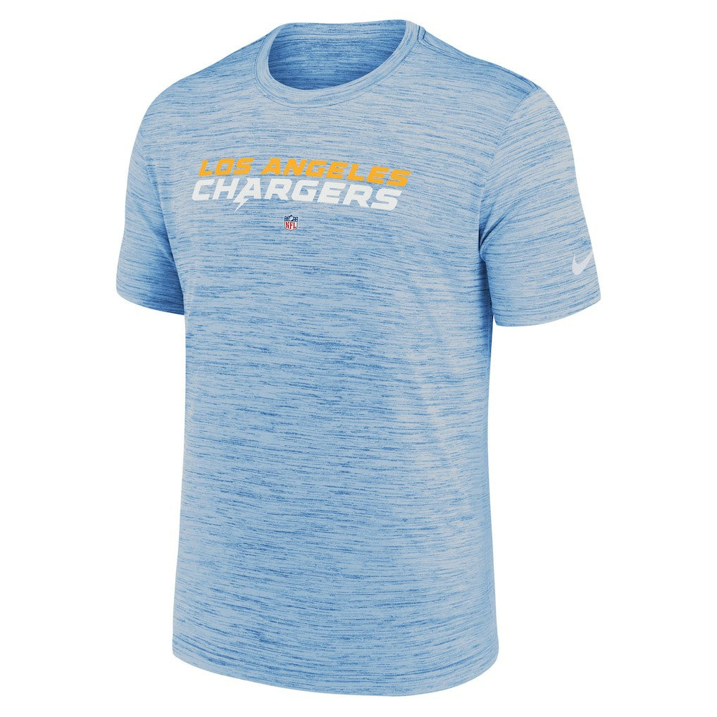 Los Angeles Chargers Velocity Performance T-Shirt - Powder Blue T-shirts