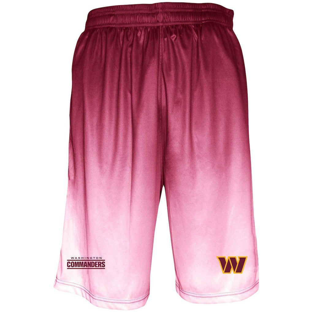 Washington Commanders Big & Tall Faded Shorts - Burgundy Shorts