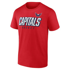Washington Capitals Fanatics Wordmark Two-Pack T-Shirt Set - Red | US 5025327