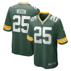 Keisean Nixon Green Bay Packers Game Player Jersey - Green Jerseys