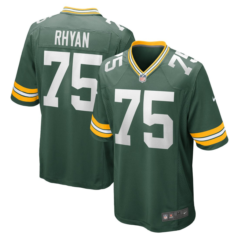 Sean Rhyan Green Bay Packers Game Player Jersey - Green Jerseys