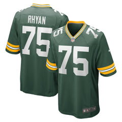 Sean Rhyan Green Bay Packers Game Player Jersey - Green Jerseys