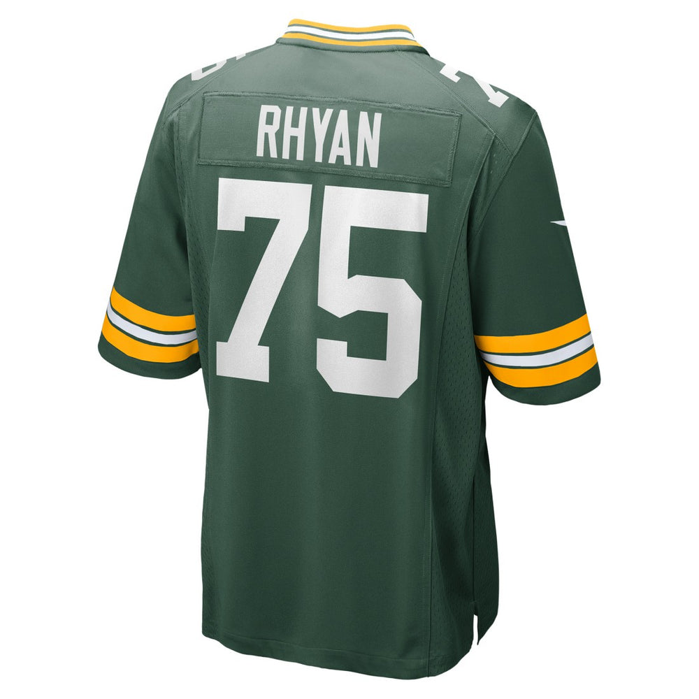 Sean Rhyan Green Bay Packers Game Player Jersey - Green Jerseys